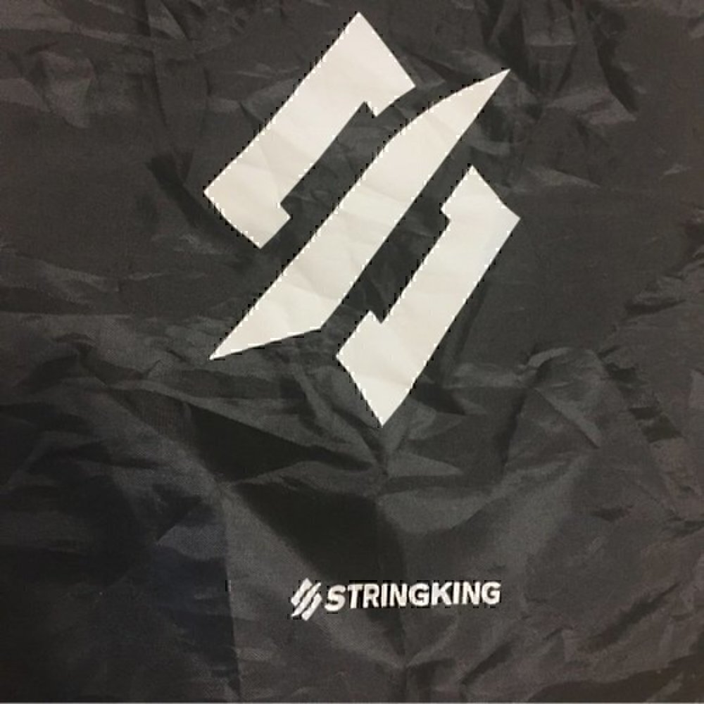 String King Black Backpack Cinch Sack Nwot View 2